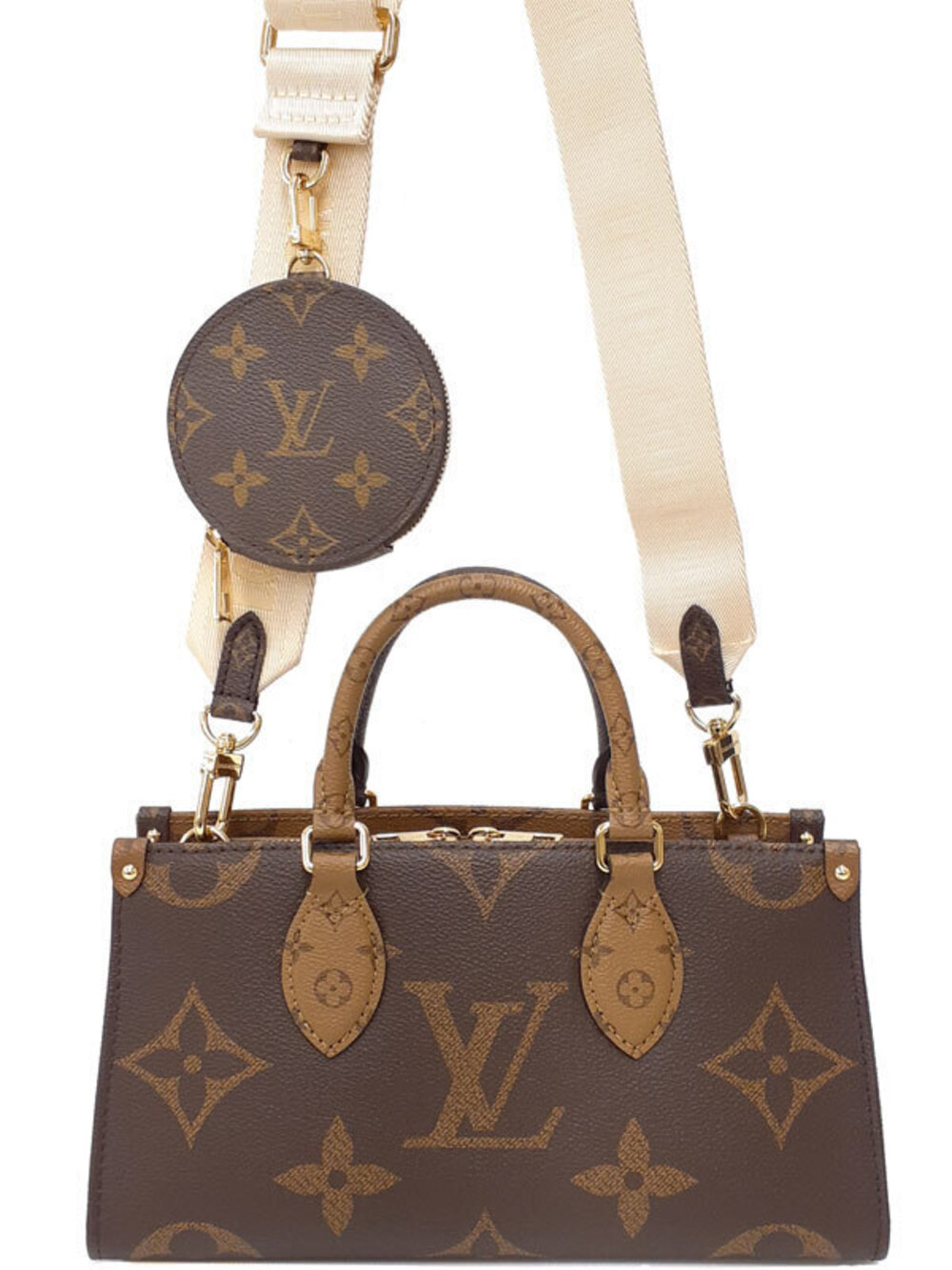 Louis Vuitton Monogram Giant On The Go EW Bag